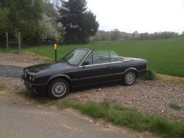 318i zu Saisonbeginn im Mai