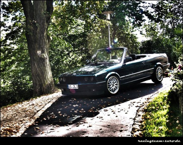 325i Cabrio lagunengrün metallic
