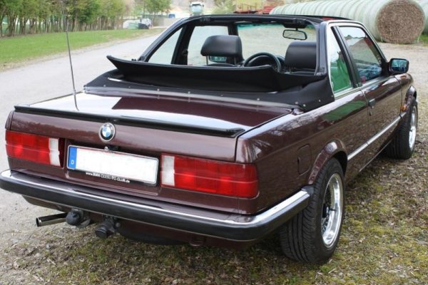 Leder schwarz nachgerüstet