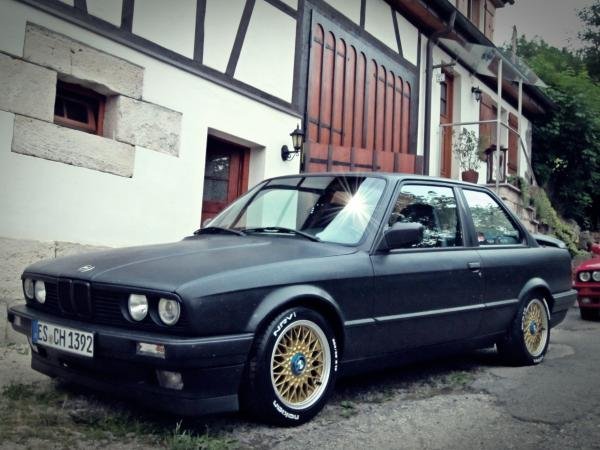 Mein erstes Auto 316i, war mein ganzer Stolz :D