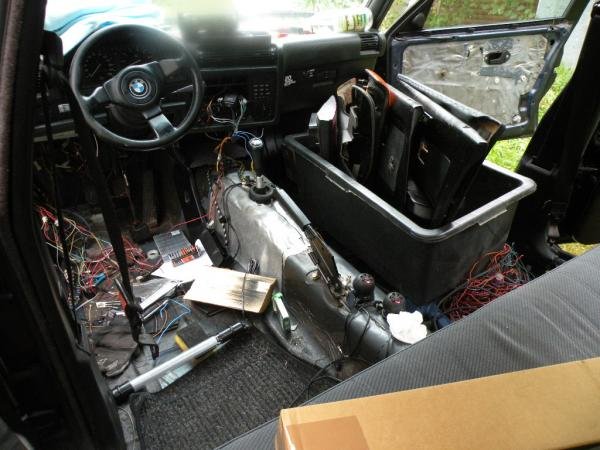 Erstmal ausräumen..