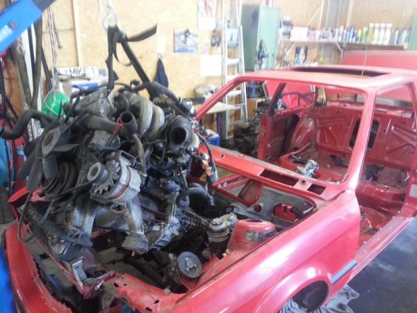 Motor ausbau 318is