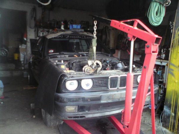 Der 4 motorwechsel bei dem herren mittlerweile