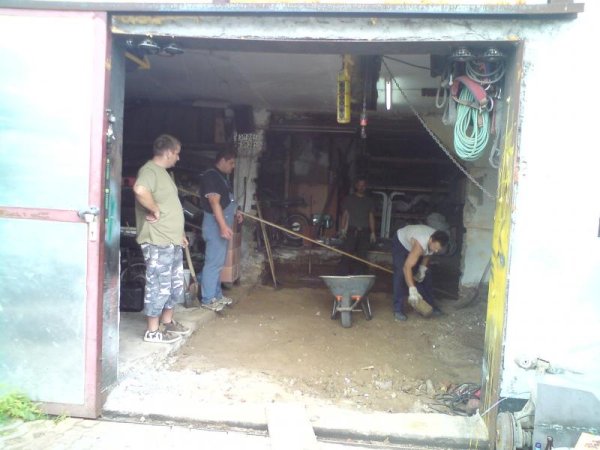 unser werkstattumbau