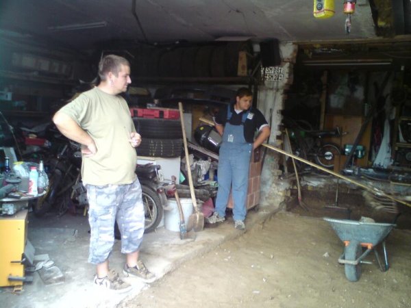 unser werkstattumbau