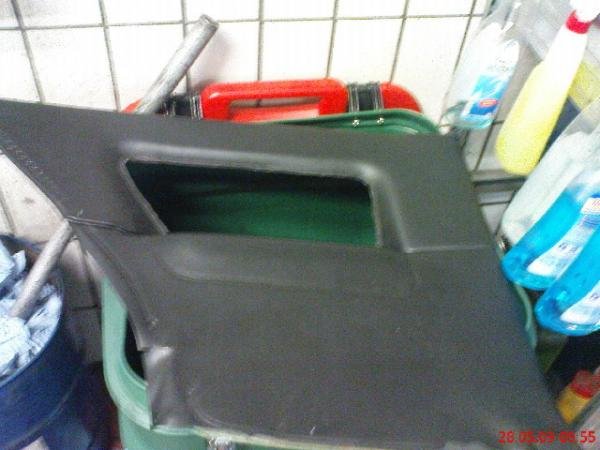 Einbau der Plexiglasscheibe