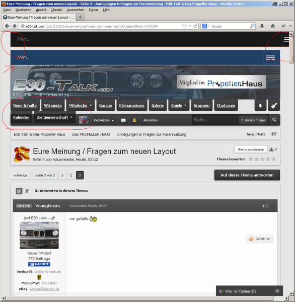 fehler responsive design
