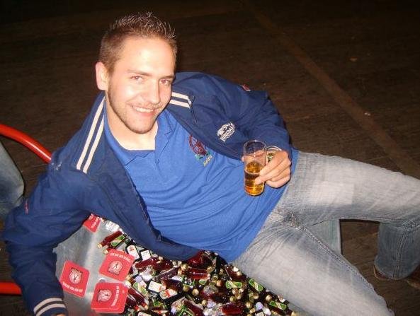 Kurz vor schwer voll nach unserem Oktoberfest 2008