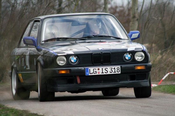 Stormarn Rallye erster einsatz mit 318is Motor