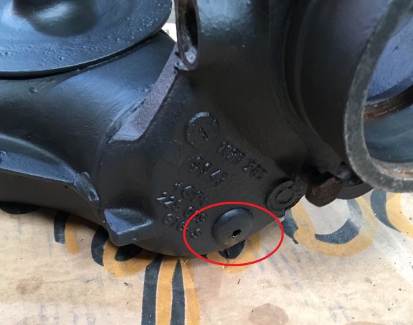 Stopfen Achsschenkel