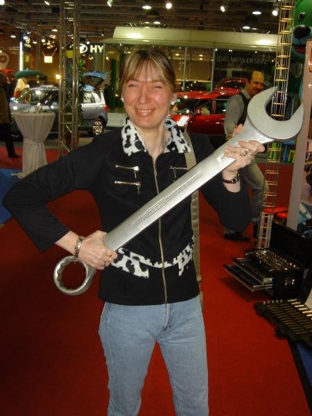 Da hab ick een großen wa?????<br>Groß und OHO.