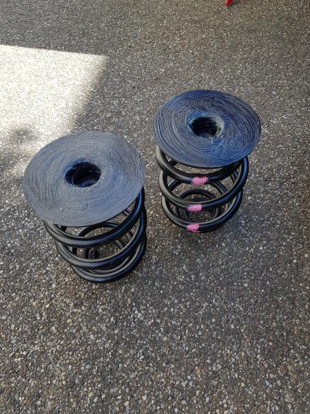 Federteller eingefettet