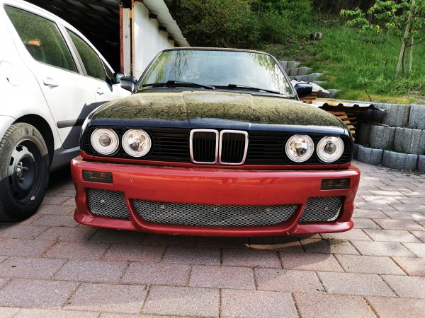 Angel Eyes und nieren neu lackiert Chrome poliert