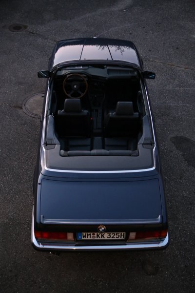 Abendlicht Vogelperspektive von hinten