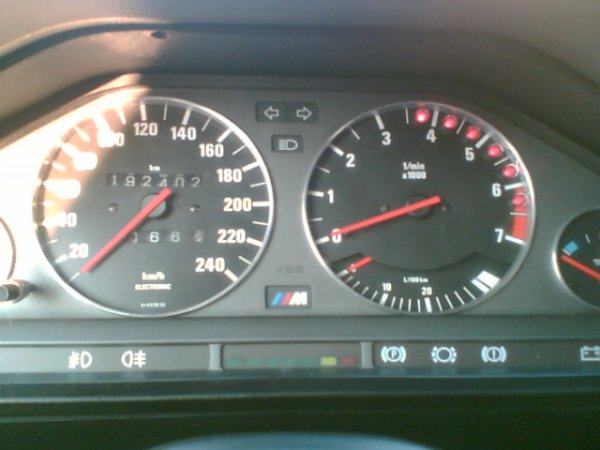 Tacho mit LED Öltempanzeige