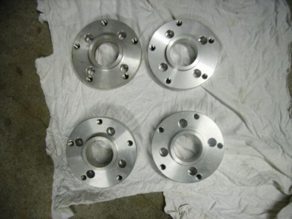 Adapterplatten Kerscher Tuning 4x100 auf 5x130 LK :-)