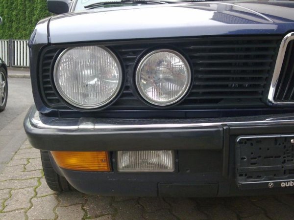 Vorher original Blinkerglas :-(