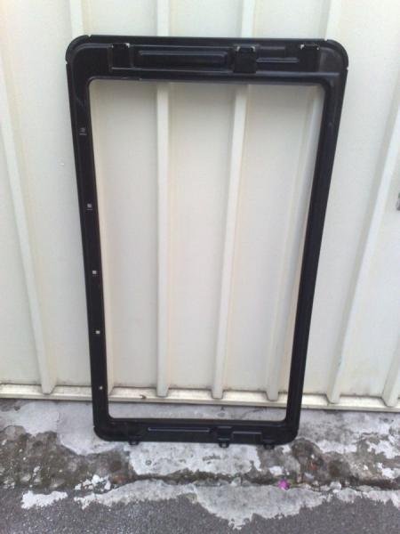 So den 1sten Rahmen wirde zurück bekommen Rostfrei und Kunststoffbeschichtet :-)