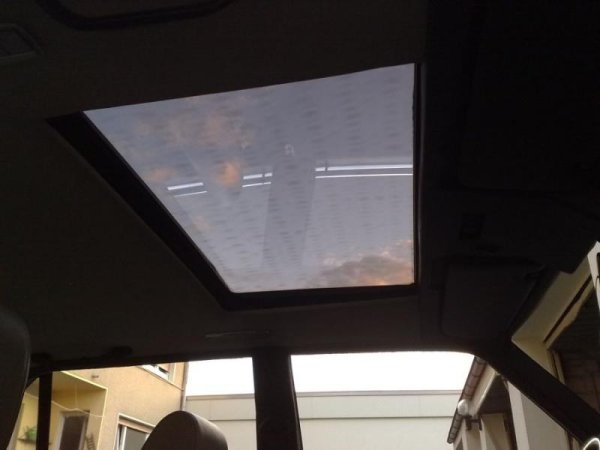 Sonnendachansicht von innen :-)