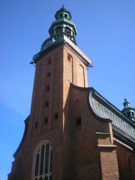 Kirchenturm von der Kirche des Karthäuser Ordens in Karthaus (ca 700 Jahre alt)