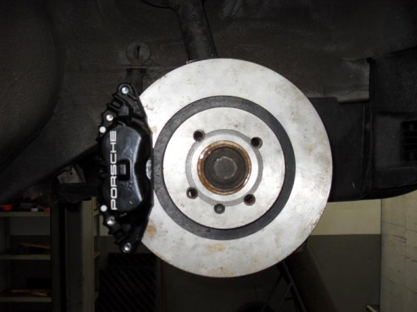 4 Kolben Festsattelbremse mit 280er scheibe