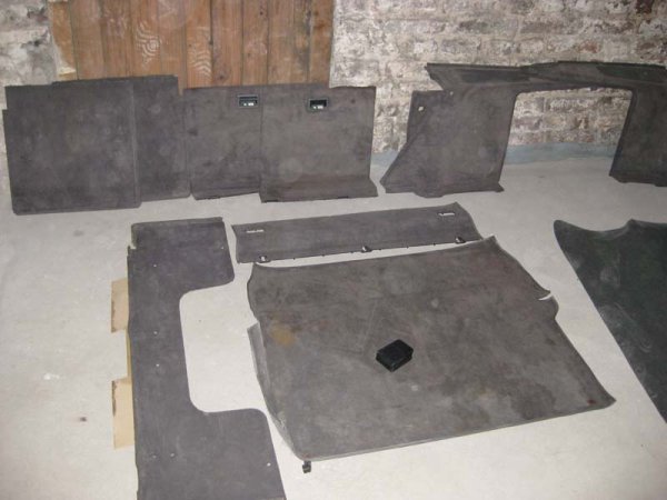 kompletter satz verkleidung gepäckraum touring