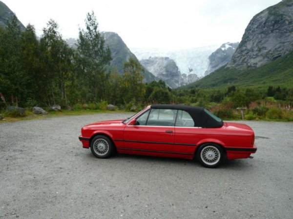Der Gletscher Bergsetbreen