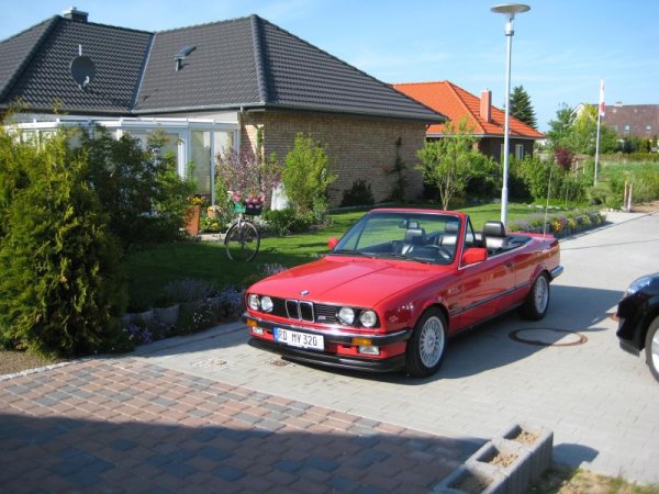 Kurz vor der Abfahrt zum Treffen