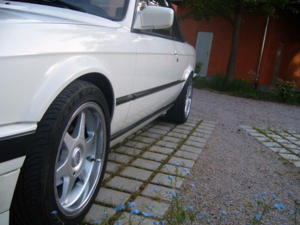 Die MK-Felgen nach dem polieren und lackieren.