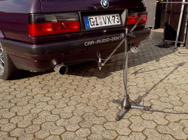 beim SPL-Classics Auspuffmessung !