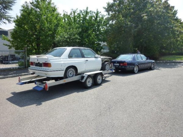 bmw e30 m3 Baustelle