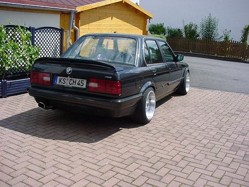 Mein E30 Hnten