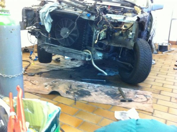 Blechkleid Reparatur