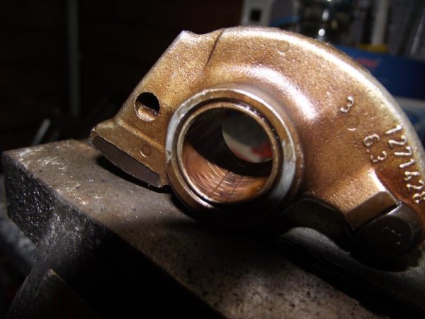 "alten" Kipphebel, Achse hatte beim rausziehen grat gehabt