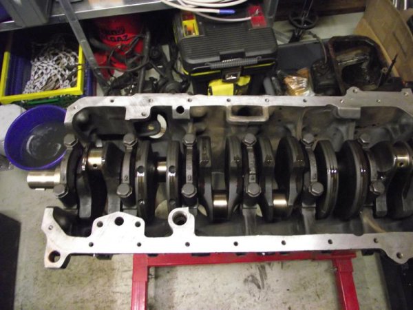 Kurbelwelle neugelagert