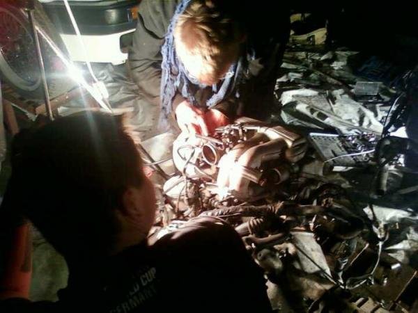 Umbau von Getriebe und Kupplung