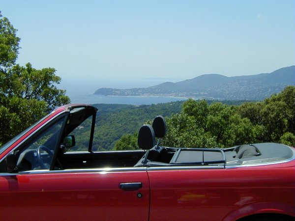 E30 Cabrio an der Cote d'Azur