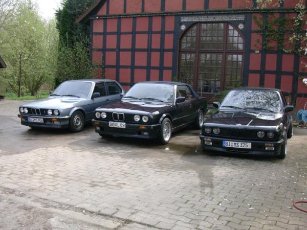 unsere e30-kolonne