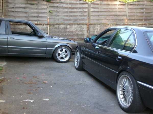 Original 325 m-technik und 740i