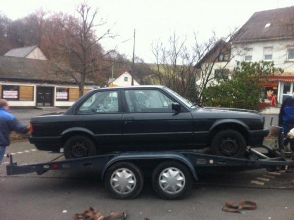 Der Transport zum Umbauort