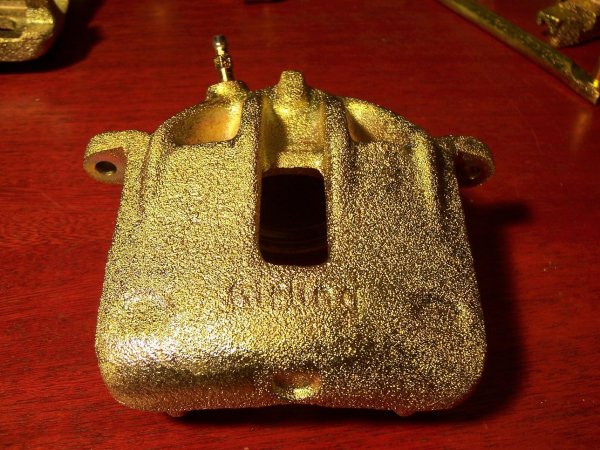 Neu gelbverzinker Bremssattel