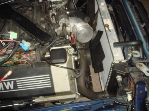 Mit original Lüfterkupplung und Flügel