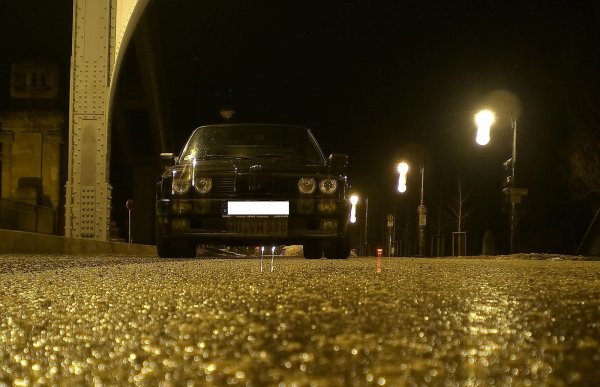 E30 in Magdeburg auf der Sternbrücke