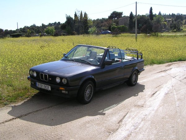 Frühling in Madrid mit meinem e30 cabrio