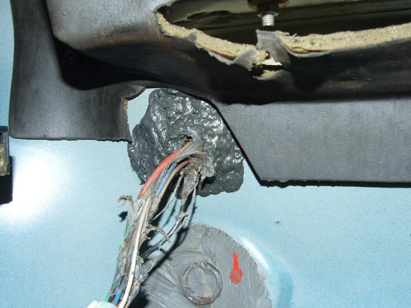 Kaugummi für Alarmanlagennachrüstung.