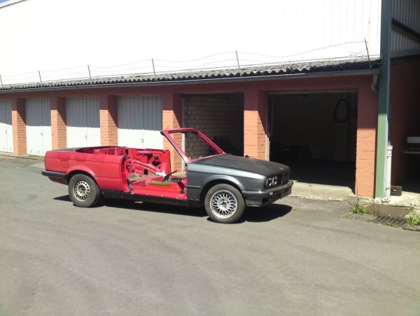 Mein Cabbi bei der Ankunft anner Garage