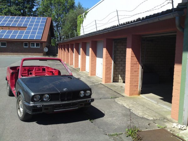 Mein Cabbi bei der Ankunft anner Garage