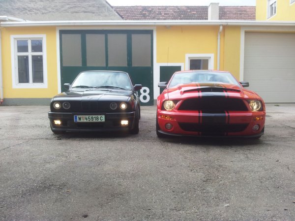 Bmw e30 &  Mustang Shelby with 660 Hp Compressor Upgrade :)