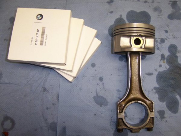 Kolbenringe verpackt