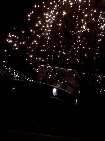 Pseudosterne spiegeln sich am e30!